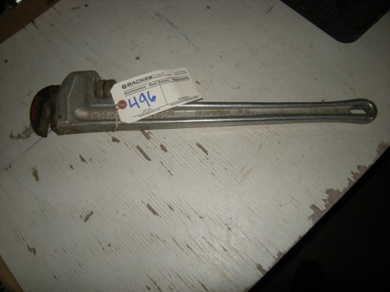 24" Aluminum pipe wrench