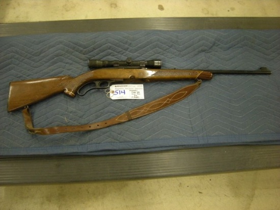 Winchester Model 88 lever action .243 Win rifle with taco 4432 Scope and sling - no magazine