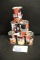 Set of 6 Upper Deck Michael Jordan Finals Shot Cans - 1998