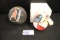 Pair to go - Jordan display ball - plus used basketball
