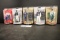 All to go - 5 Winners Circle Nascar action figures - 4 Dale Jr - 1 Jimmy Jo