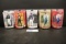 All to go - 5 Winner's Circle Nascar action figures - 4 Dale Jr - Stewart