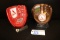 Pair to go - Cardinals 2006 World Series glove & Bradford Exchange commemor
