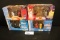 All to go - 4 McFarlane NBA action figures - Series 6 Ming/O'Neal & James/A
