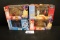 All to go - 4 McFarlane NBA action figures - Series 6 Ming/O'Neal & James/A