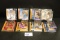 All to go - 8 McFarlane NBA action figures - Pippen/Duncan/Jefferson/Iverso