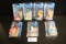 Set of 7 out of 8 - McFarlane NBA series 17 - Bryant/Rose/Paul/James/Gasol/