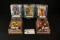 Set of 5 of 6 - McFarlane NBA Legends - Worthy/Robinson/Russell/Wilkins/Mal