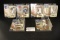 Set of 6 - McFarlane MLB Series 3 Cooperstown Collection - Robinson/Mantle/