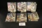 Set of 6 - McFarlane MLB Cooperstown Collection 3 - Robinson/Mantle/Clement
