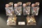 All to go - 6 McFarlane MLB mixed series - Pedroia/2 Posada/Jones/Cobb/Mant
