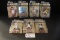 Set of six - McFarlane MLB Collectors Series 6 - Gehrig/Ruth/Brett (some da
