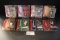 Set of 8 - McFarlane NFL Series 7 - Shockey/Carr/Pennington/Favre/Vick/Ward