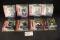 All to go - 8 McFarlane NFL mixed series - 8/9/10 - Delhomme/Moss/Sapp/Plum