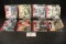 All to go - 8 McFarlane NFL series 11 - Roethlisberger/Roaf/Moss/2 Jones/Ho