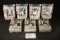All to go - 7 McFarlane NFL series 33 - Simms and 6 Namath
