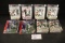 All to go - 8 McFarlane NFL mixed series - Simms/5 Namath/2 Harrison