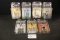 All to go - 7 McFarlane NFL mixed series - 2 Favre/Portis/Barber III/Bush/T