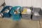 All to go - 4 totes with action figures plus plastic and poly bins