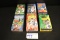All to go - 6) Topps 1999, 2000, 2001, 2002 baseball card packs - 4) sealed