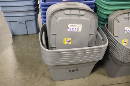 All to go - 8 totes with lids