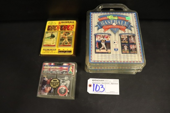 All to go - 8) Classic 1991 and 1993 collector cards