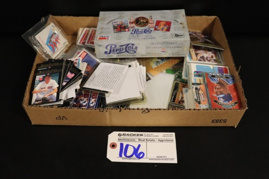 Box flat to go - various brands, names, quality and valued baseball collect