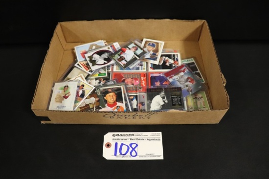 Box flat to go - various brands, names, quality and valued baseball collect