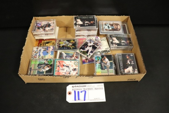 Box flat to go - various brands, names, quality and valued baseball collect