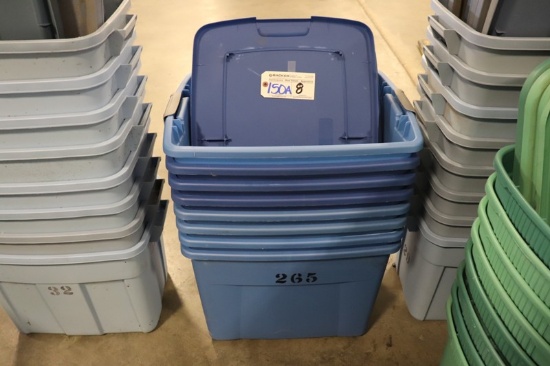 All to go - 8 totes with lids