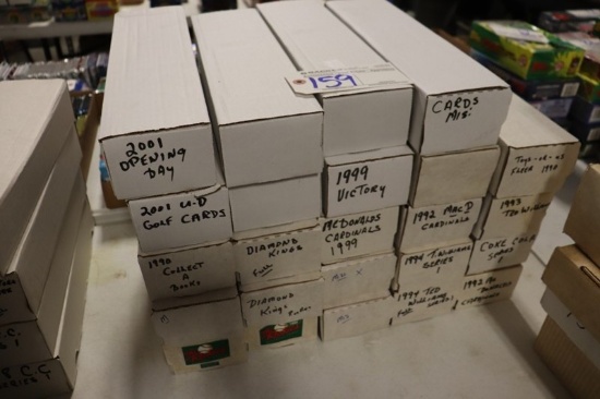 All to go - 24) mixed boxes and brands and years