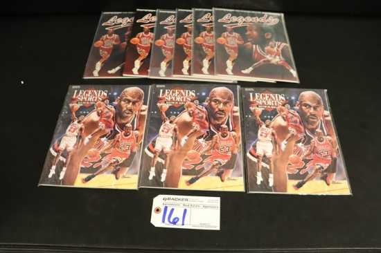 All to go - 9) Legends Sports - Michael Jordan magazines - 6) vol 4, no 2 M