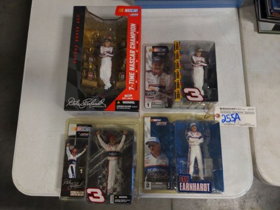 All to go - 4 Earnhardt action figures - McFarlane