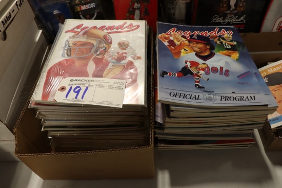 All to go - Legends Sports memorabilia magazines