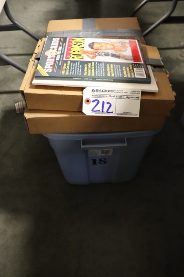 Tote to go - Misc. sports magazines