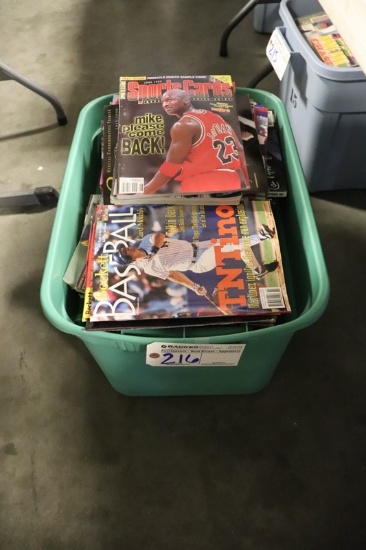 Tote to go - Misc. sports magazines