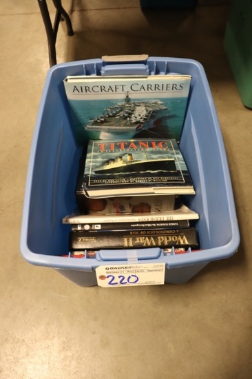 Tote to go - Misc. Military books & more