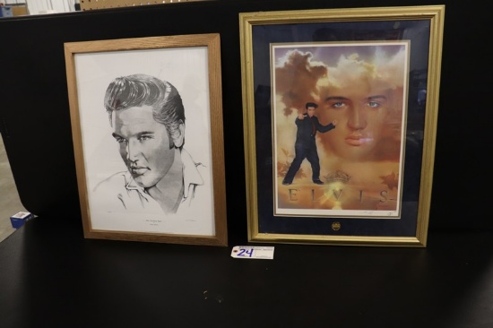 Pair to go - Elvis prints - 1) Elvis the Early Years by Dennis Jackson 661/