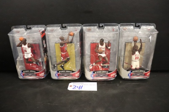 All to go - Set of 4 Upper Deck Pro Shots - Series I - Michael Jordan I - I