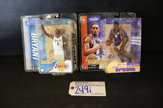 Pair to go - 2 McFarlane NBA Kobe Bryant action figures - Series 11, 81 poi