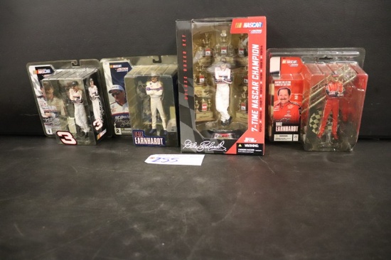 All to go - 4 Earnhardt action figures - McFarlane