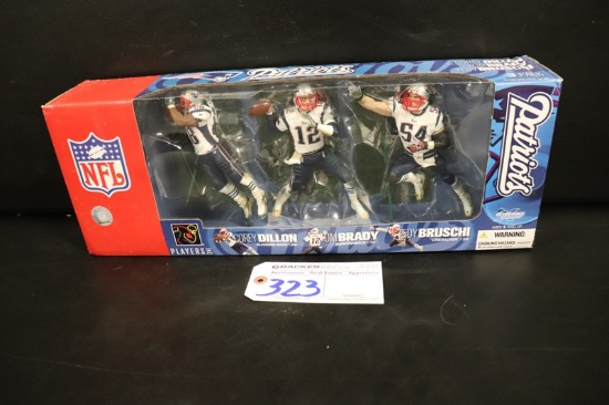 McFarlane Series 13 - Patriots - Dillon/Brady/Bruschi