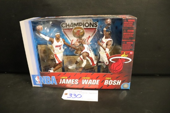 McFarlane Toys NBA 2012 Champions - James/Wade/Bosh