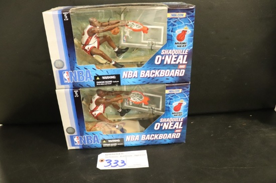Pair to go - McFarlane NBA Backboard - Series 9 - Shaquille O'Neal