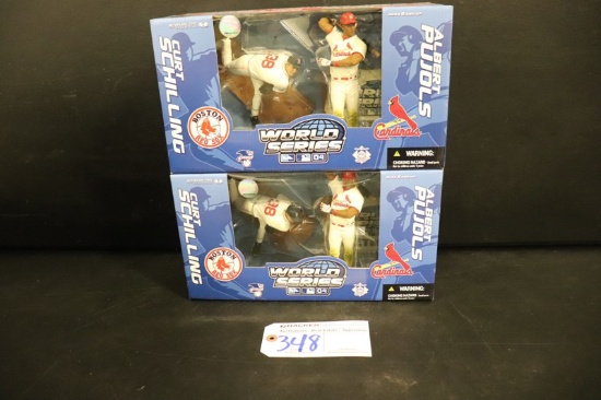 Pair to go - McFarlane MLB World Series 04 - Series 11 - Schilling/Pujols