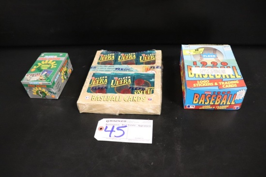 All to go - 1990 & 1993 Fleer Update collector card packs