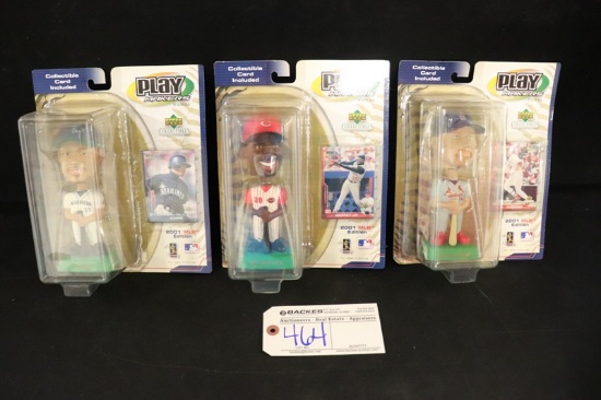 All to go - Upper Deck Play Makers 2001 Collection bobble heads - Ichiro/Gr