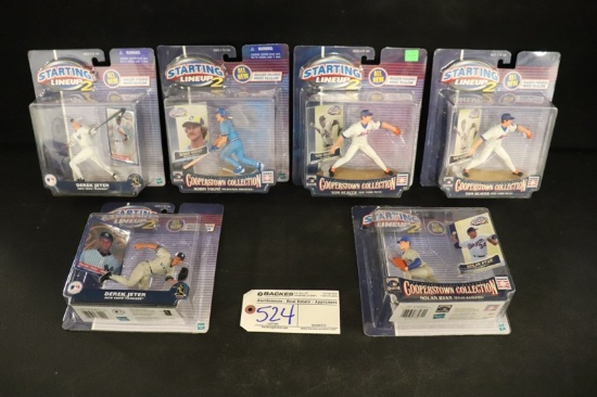 All to go - Hasbro Starting Lineup 2 - 2 Jeter/2 Seaver/Yount/Ryan