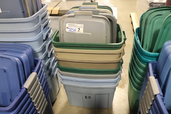 All to go - 7 totes with lids
