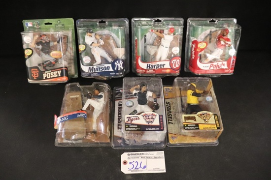 All to go - McFarlane Mixed series - Pujols/Harper/Wang/Munsun/Posey/Rodrig